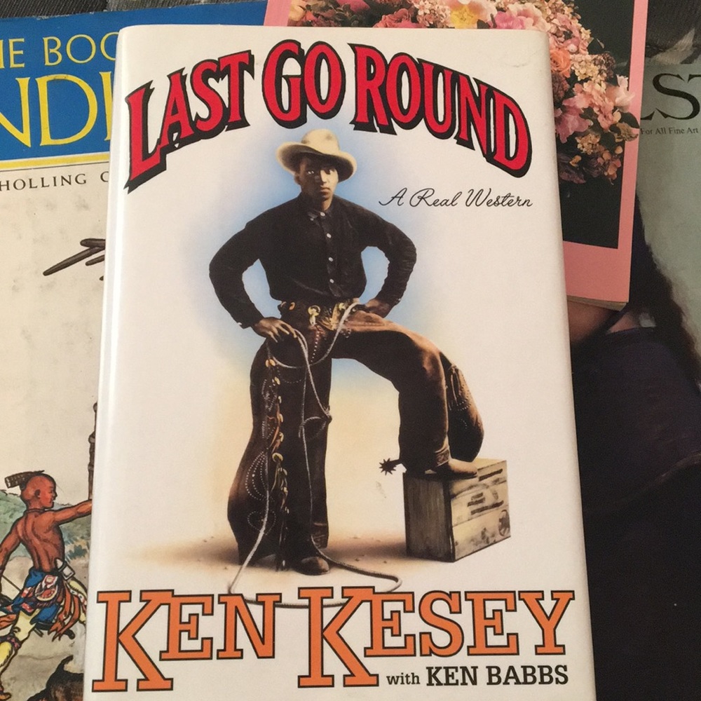 last go round hardcover book like new Ken Kesey